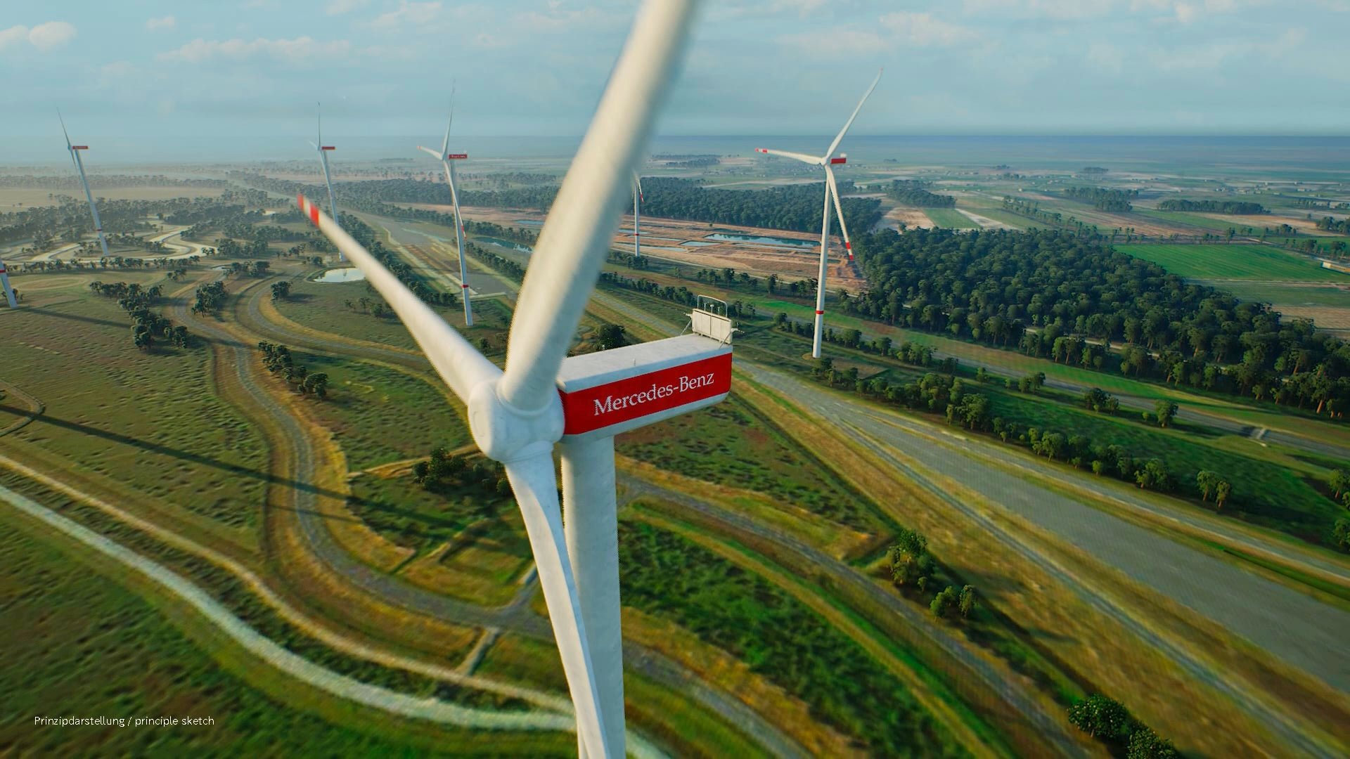 Ferme éolienne Mercedes à Papenburg