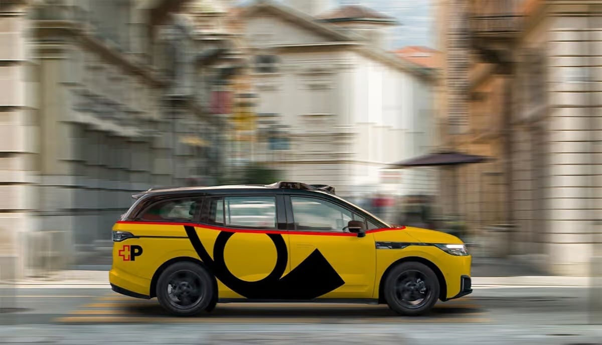 Baidu Apollo RT6 PostBus en Suisse