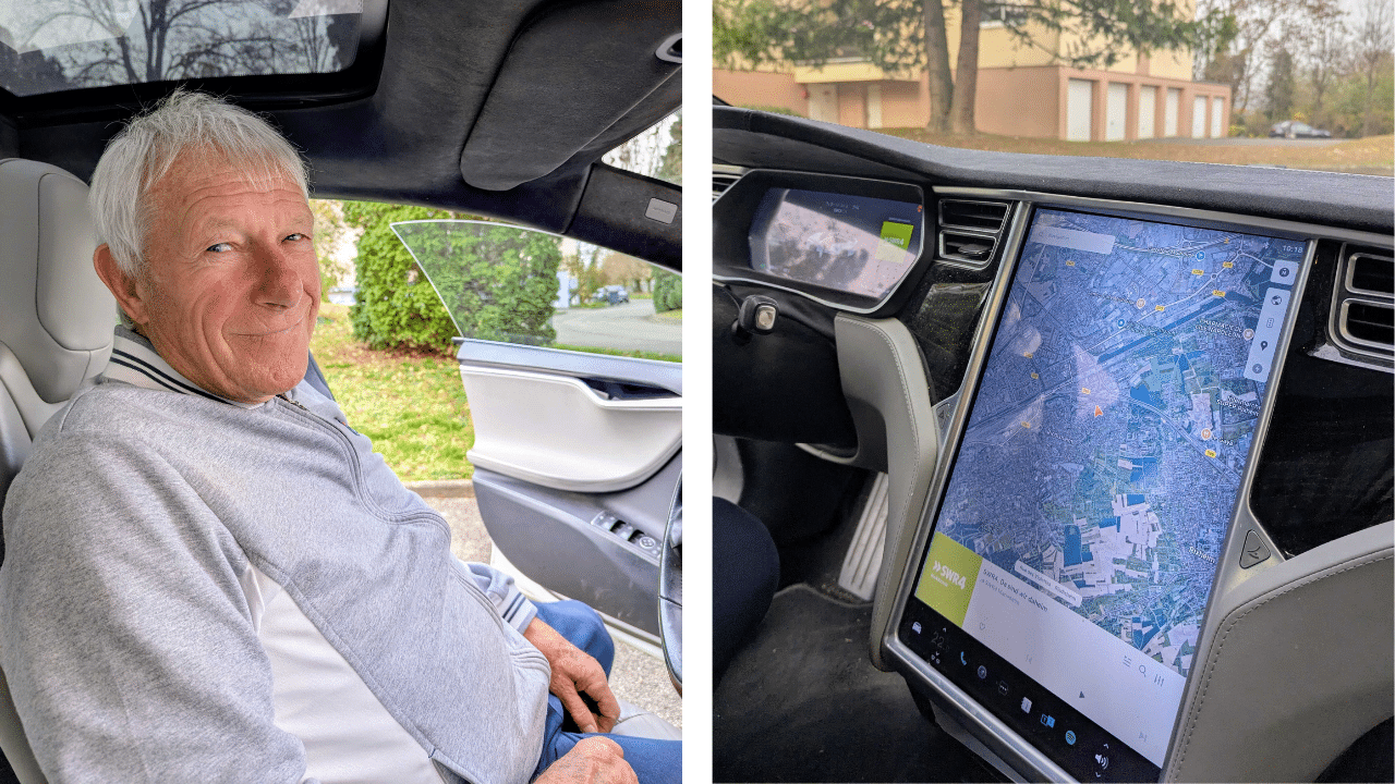 L'intérieur de la Tesla model S n'a que peu vieilli