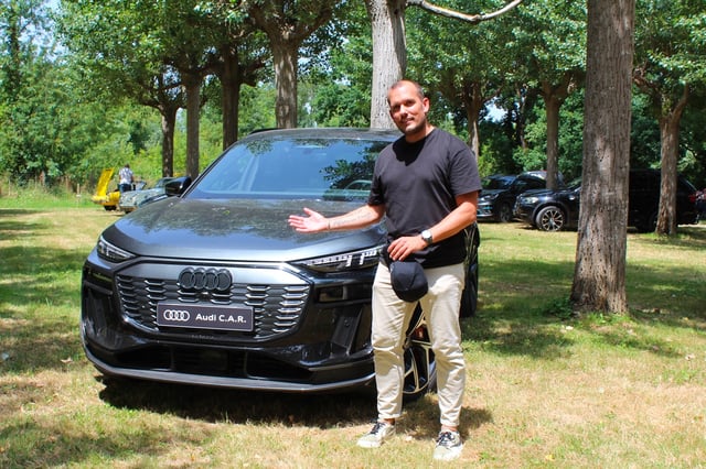 Davy Freslon, Audi expert e-tron, avec une Audi SQ6