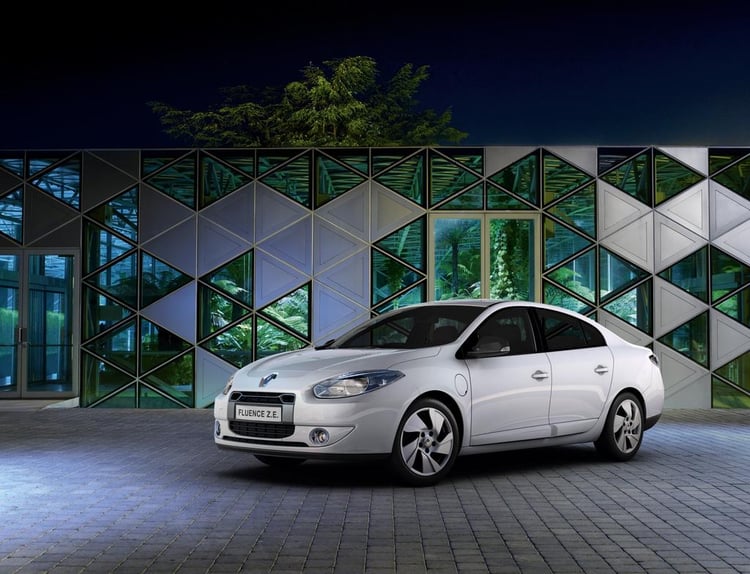La berline 100 électrique de Renault : la Fluence ZE