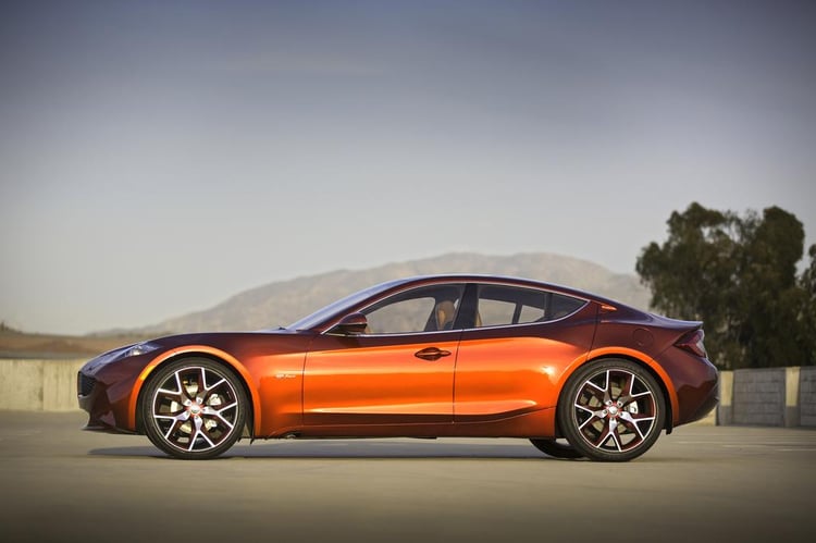 La Fisker Atlantic, autrefois connue sous son nom de code Fisker Nina