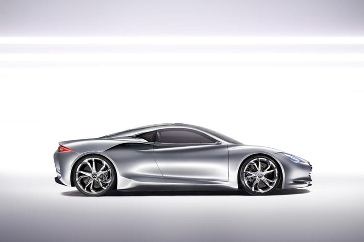 La superbe ligne de l'Infiniti EMERG-E
