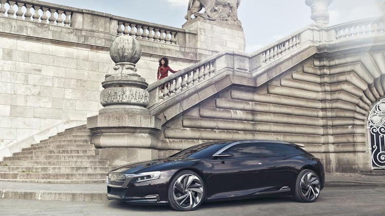 La Citroen DS 9 numéro 9 : future voiture du président de la république ?