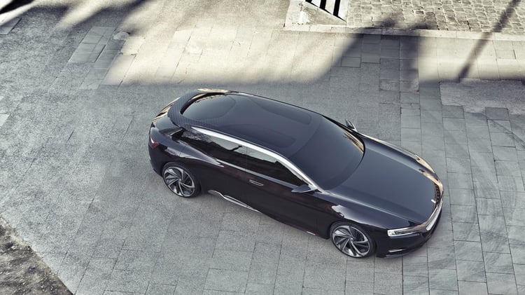 Le haut de la DS numéro 9