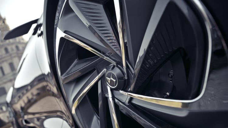 Les jantes de la Citroen DS Numéro 9