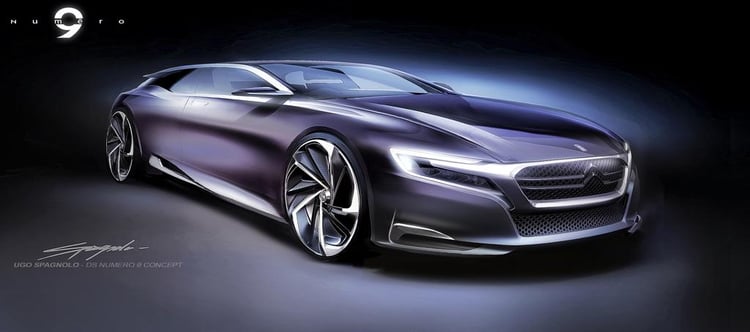 Un beau coup de crayon pour cette DS Numéro 9