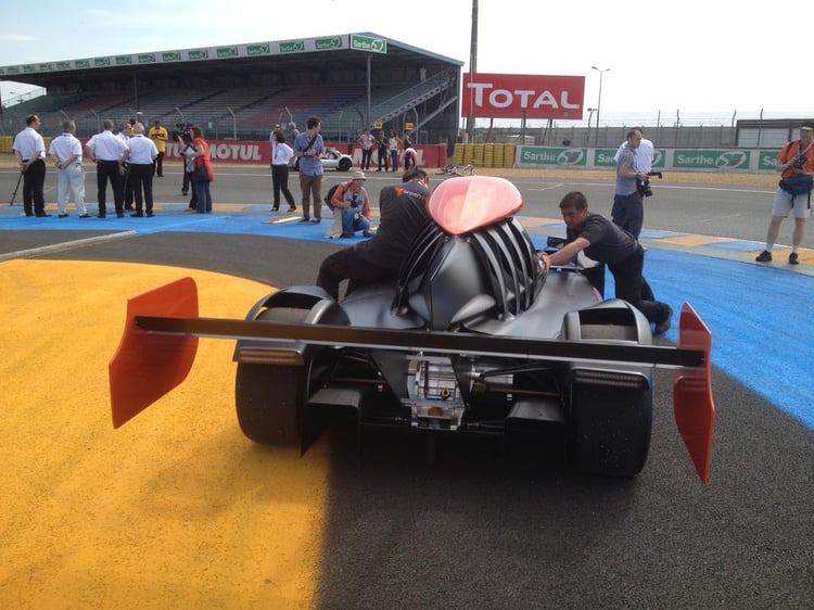 La GreenGT H2 à pile à combustible