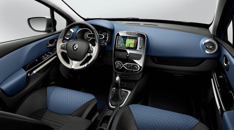 L'interieur de la nouvelle Renault Clio 4