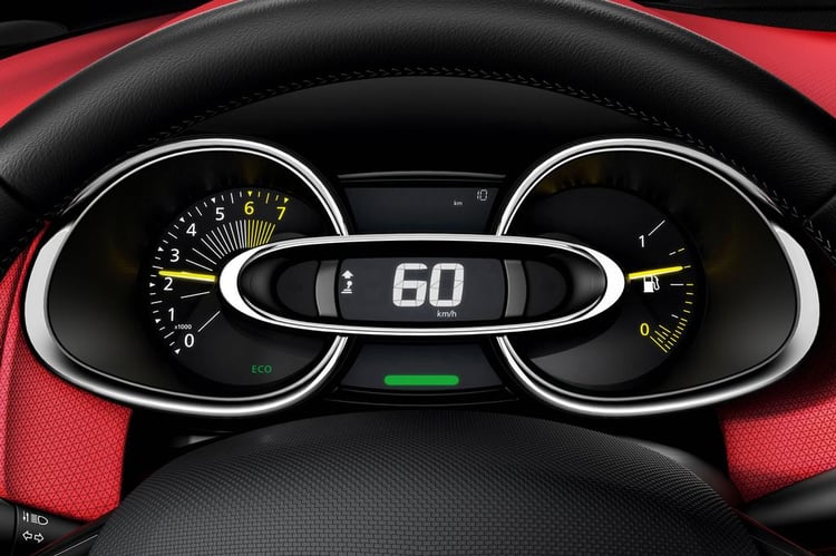 L'instrumentation de bord de la nouvelle Clio