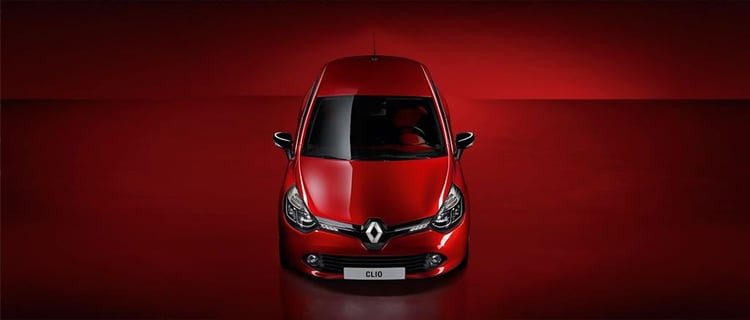 La nouvelle Renault Clio de dessus