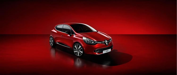 Le rouge vif de la nouvelle Renault Clio 4