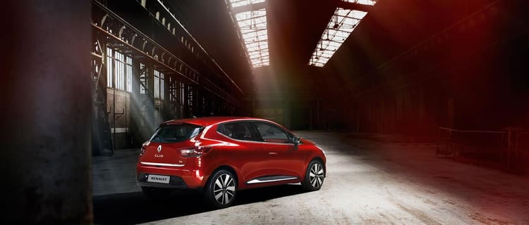 La ligne arrière de la nouvelle Renault Clio 4