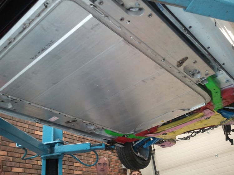 La batterie de la Renault ZOE n'est pas impactée lors d'un crash-test frontal à 64km/h