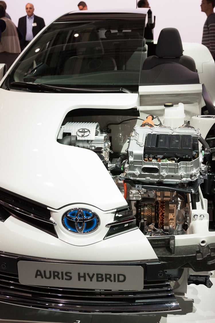 C'est beau la technologie hybride chez Toyota !