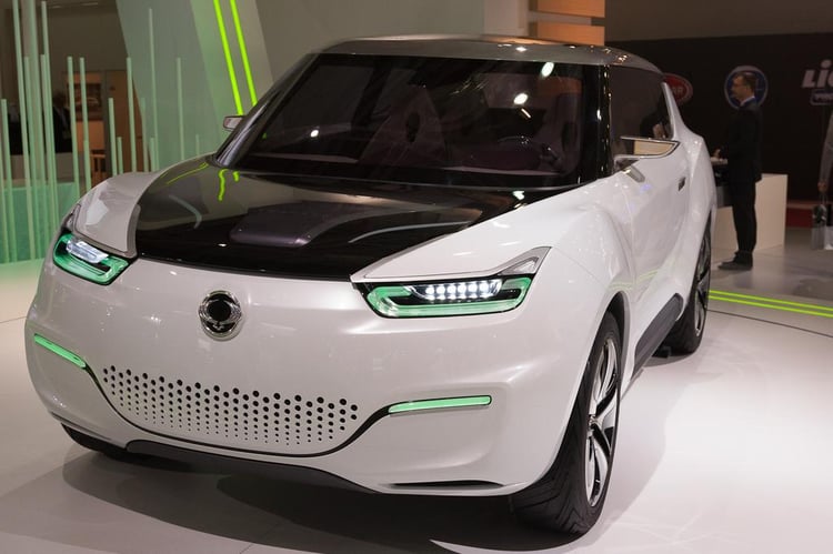 Le Ssangyong e-XIV fait appel à une motorisation électrique