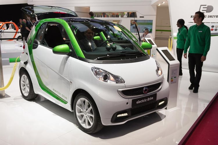 La Smart électrique, dont la commercialisation a démarré
