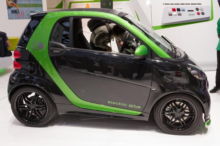 La furieuse Smart Brabus électrique !