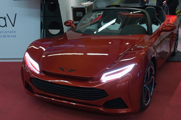 La Pariss, l'une des nouveautés électrique du salon