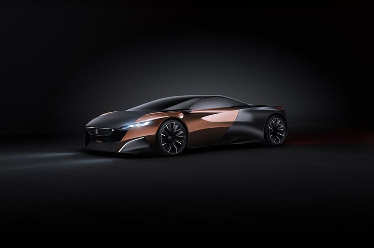 La ligne de la Peugeot Onyx