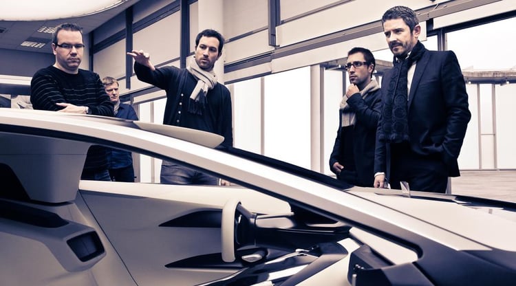 Les designers Peugeot en action