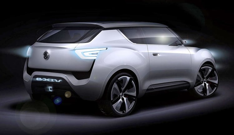 Le concept-car Ssangyong e-XIV pourrait rivaliser avec le Nissan Juke