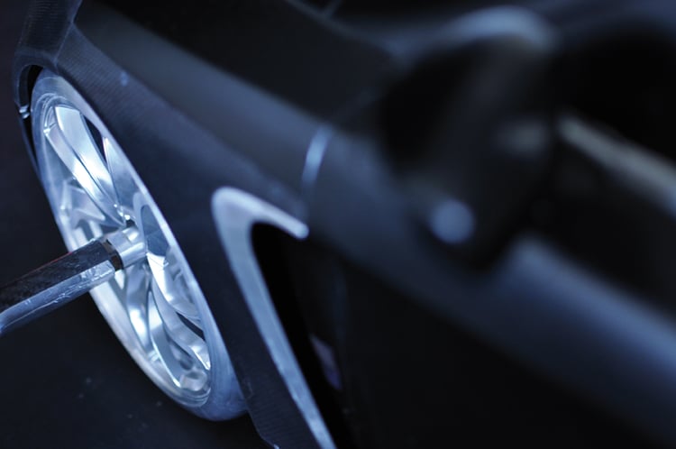 Les jantes de l'Exagon Furtive e-GT