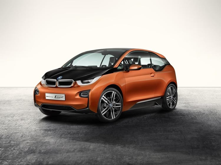 La BMW i3 Coupé de l'avant