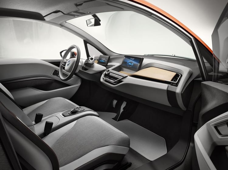 BMW i3 coupé : l'interieur se rapproche de la version de série