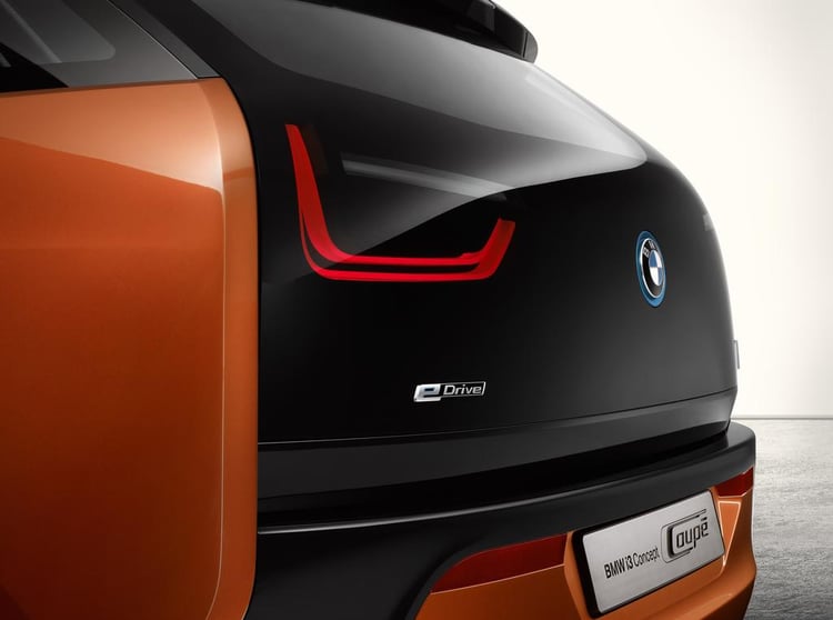 Les feux arrière particuliers de la BMW i3 Coupé
