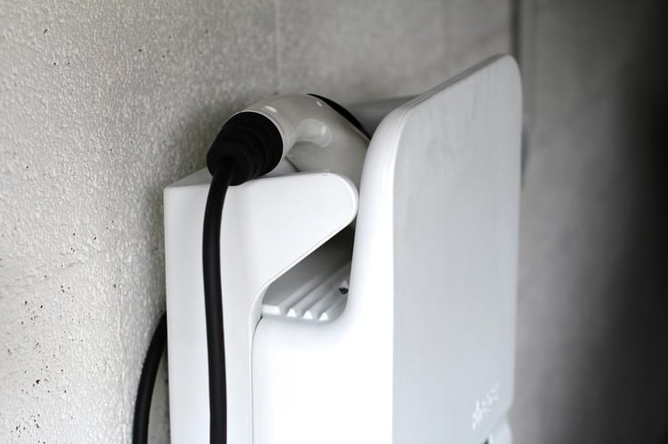 Le réceptacle pour le connecteur quand il est débranché