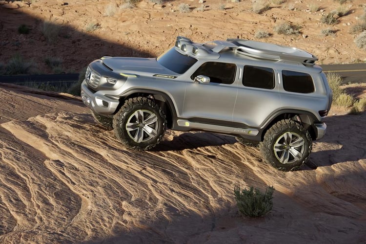 Mercedes Ener-G-Force : un véhicule fonctionnant... à l'eau !