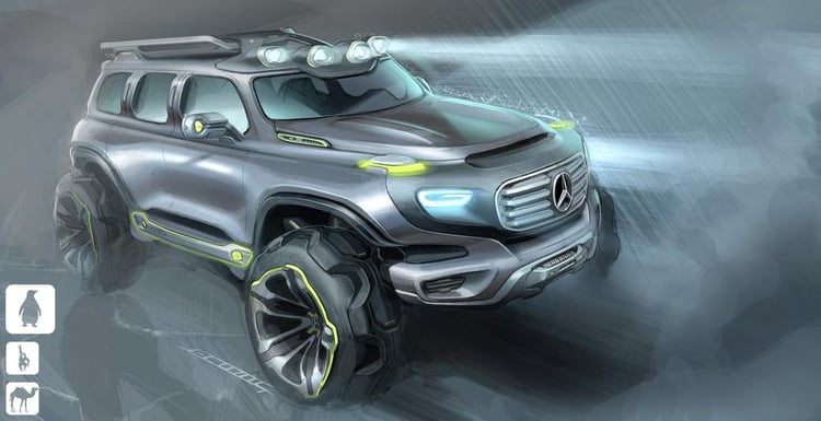 Le design incroyable du Mercedes Ener-G-Force