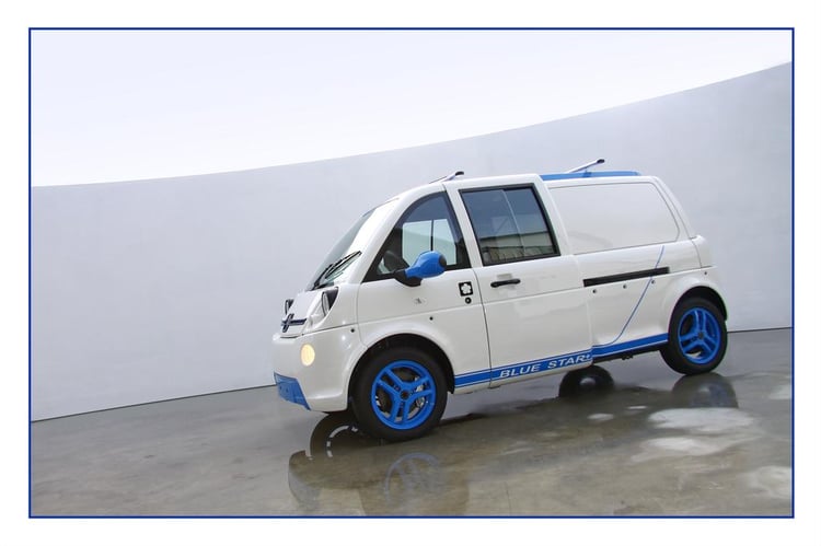 La Mia Blue Star possède un équipement très complet