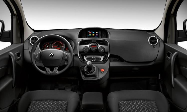La planche de bord du nouveau Renault Kangoo électrique