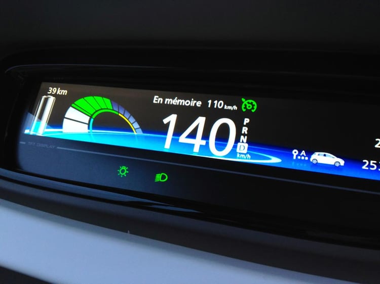 Vitesse maximale pour la Renault ZOE : 140 km/h