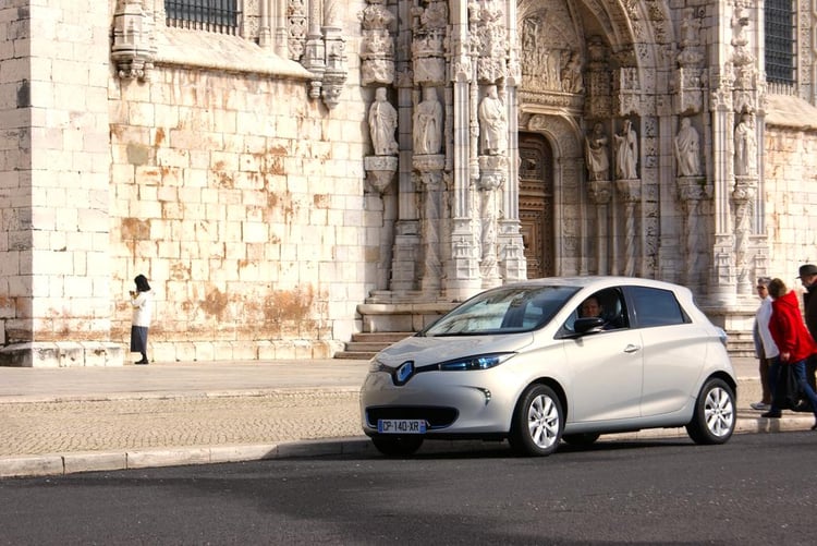 La Renault ZOE est proposée avec une location de batterie