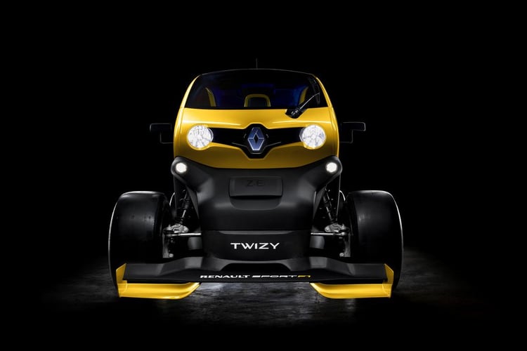 Une sacrée gueule pour ce Twizy Renault Sport F1