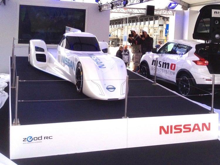 La Nissan ZEOD, la voiture électrique qui va s'attaquer aux 24h du Mans