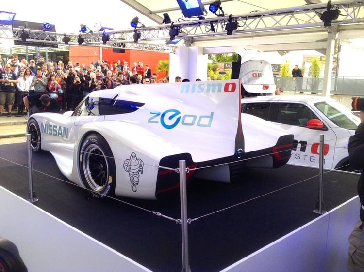 La Nissan ZEOD est une première aux 24h du Mans