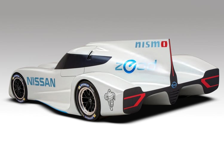 L'arrière de la Nissan ZEOD