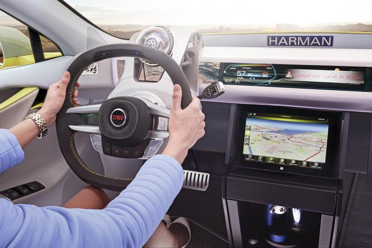 XchangE - Volant en position conduite