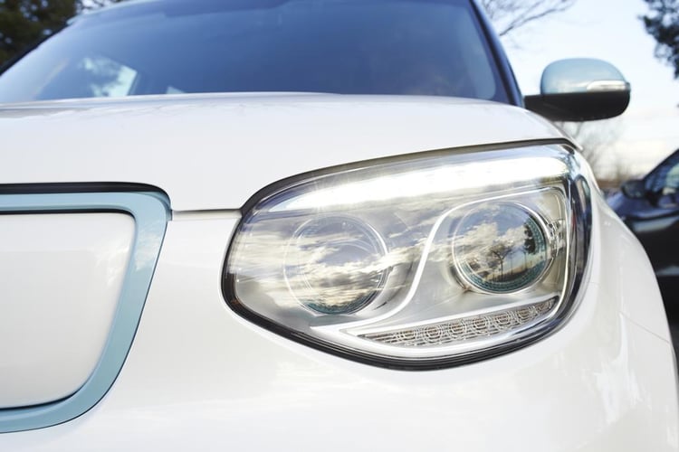 Les phares du KIA Soul EV