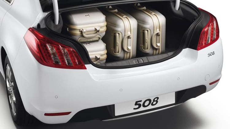 Peugeot 508 HYbrid4 - Coffre