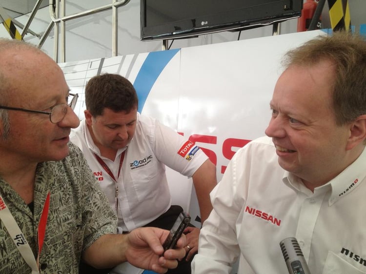 Andy Palmer aux 24h du Mans 2014