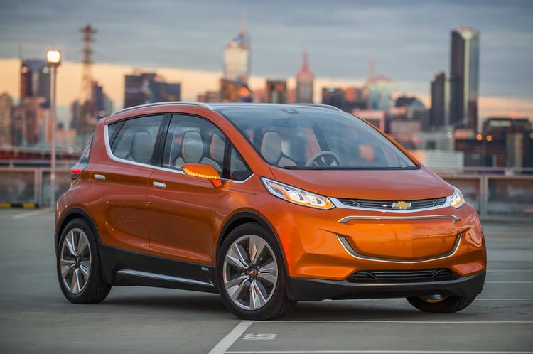 Chevrolet Bolt - La face avant