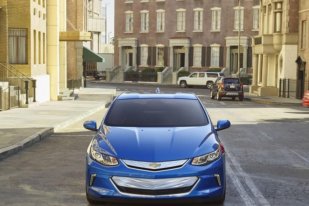 La face avant de la Chevrolet Volt 2016