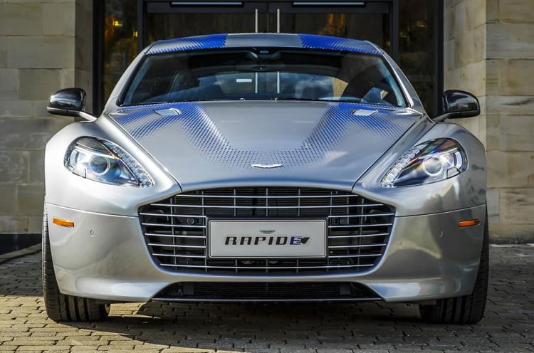 L'Aston Martion RapidE : la plus luxueuse des voitures électriques