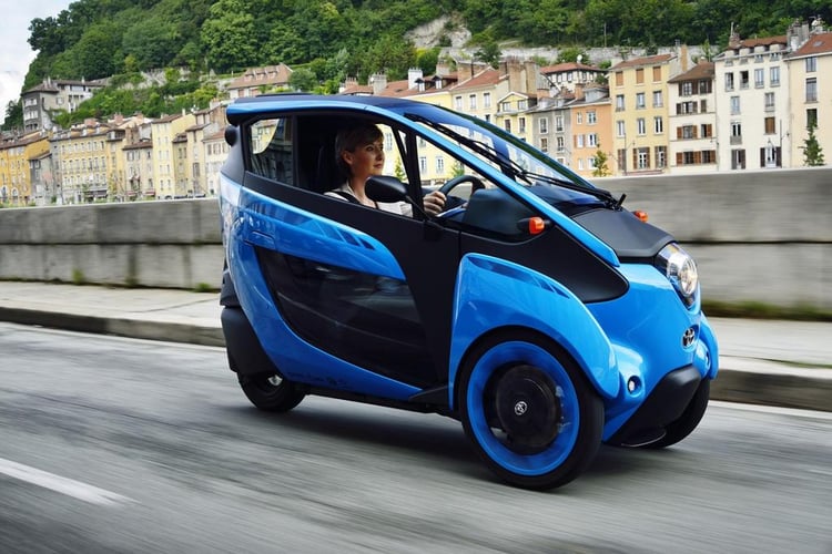 Toyota i-Road : le trois roues électrique de Toyota