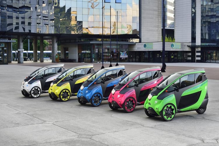 En quelle couleur préférez vous votre Toyota i-Road
